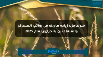 خبر عاجل: زيادة هائلة في رواتب العساكر والمتقاعدين بالجزائر لعام 2025